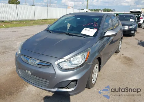 2014 Hyundai Accent Gs z USA, uszkodzony, nr VIN KMHCT5AE3EU165239